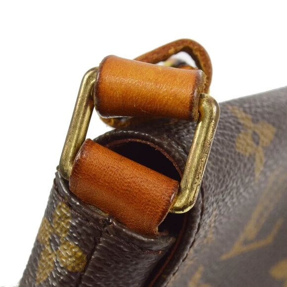 AUTHENTICITY GUARANTEED Louis Vuitton MUSETTE SALSA SHORT SHOULDER BAG - Picture 6 of 11